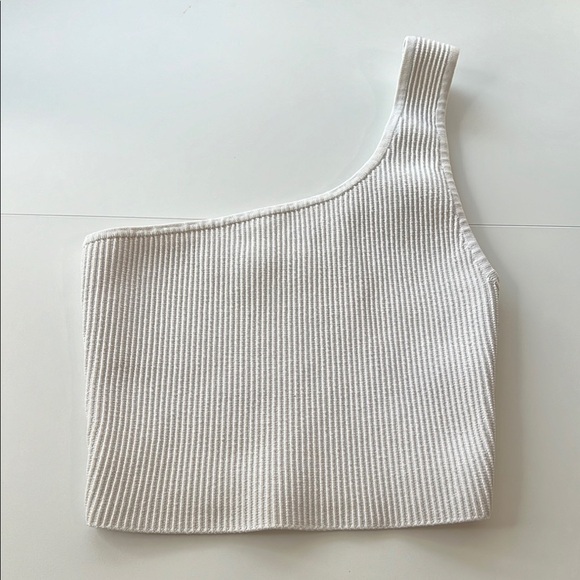 One shoulder Babaton Shirt Women’s Small - Picture 1 of 5